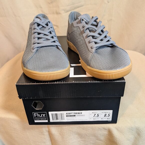 New in box - Flux Adapt Trainer Gray/Gum M7.5, W8.5, Eu40.5 - Picture 3 of 8